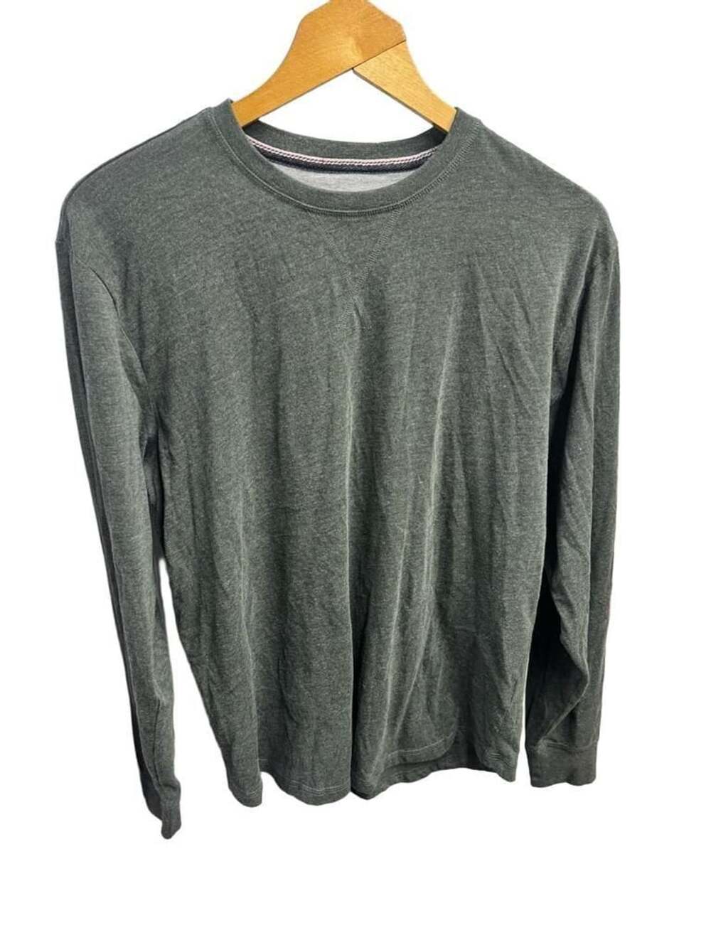 Weatherproof Vintage Men's Green Long Sleeve Crew Neck T-Shirt Size M